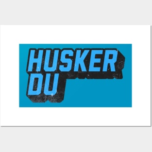 husker Under Blue Posters and Art